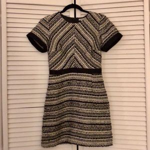 Metallic Tweed Short sleeved Dress ✨👗